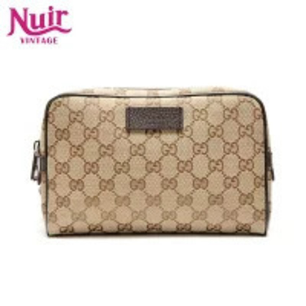 Gucci Waist Bag Brown GG Canvas - Picture 2 of 13